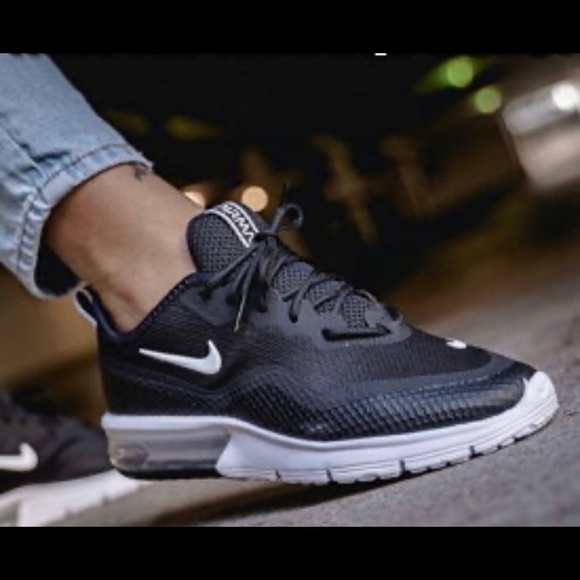 Nike Air Max Sequent 4.5 Black Women’s Sneakers - Picture 11 of 11